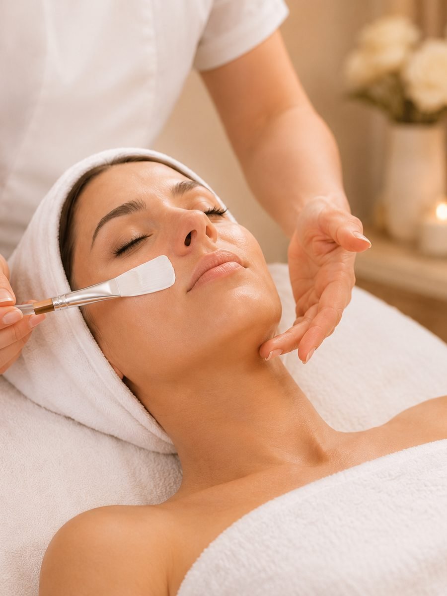 Facial treatment at Magnify By Varsha