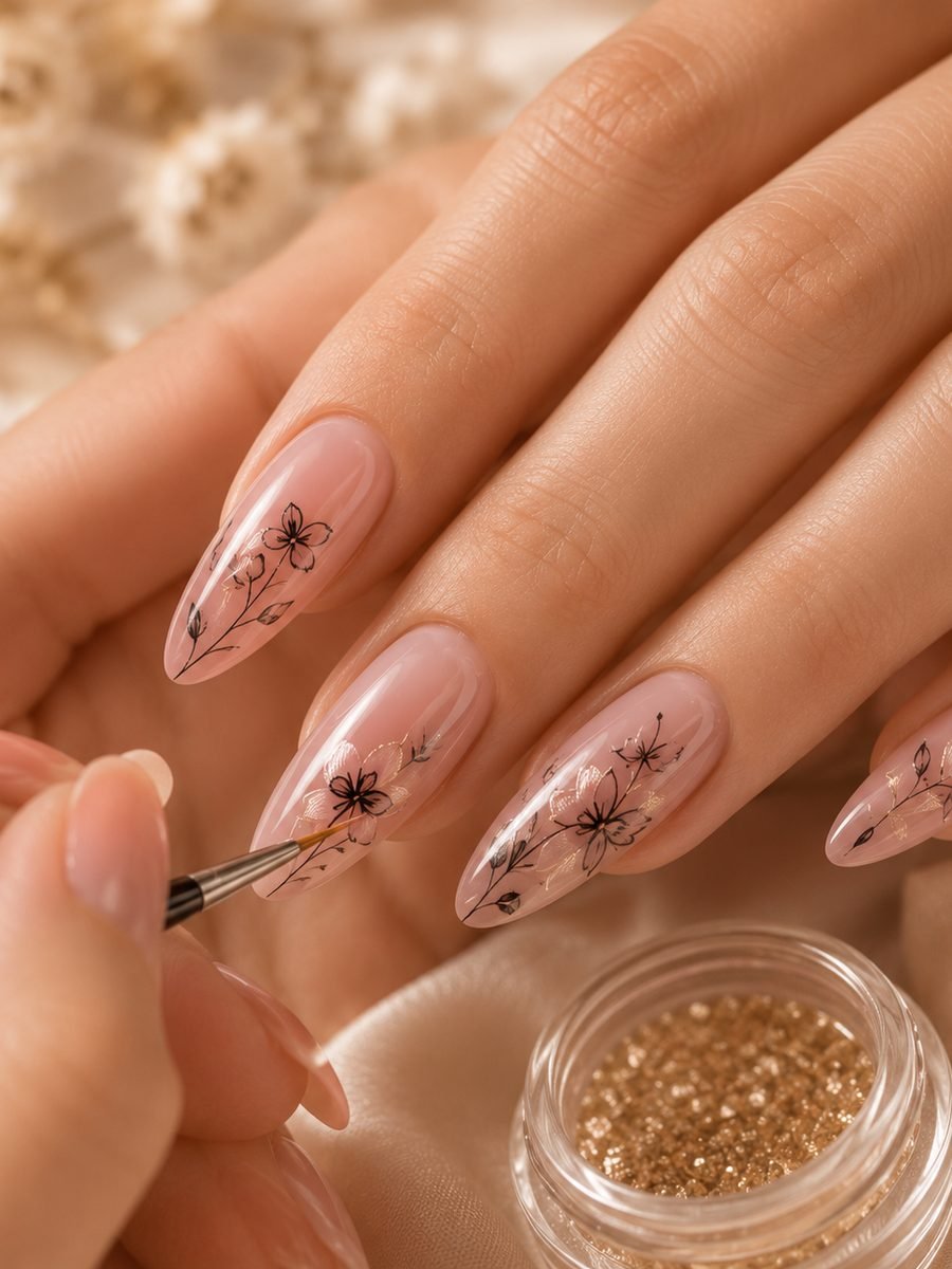 Nail art design at Magnify By Varsha